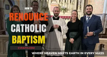 Renouncing Catholic Baptism: A Step-by-Step Guide to Formal Apostasy