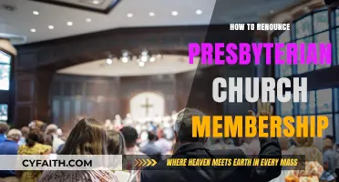 Steps to Formally Renounce Your Presbyterian Church Membership Today