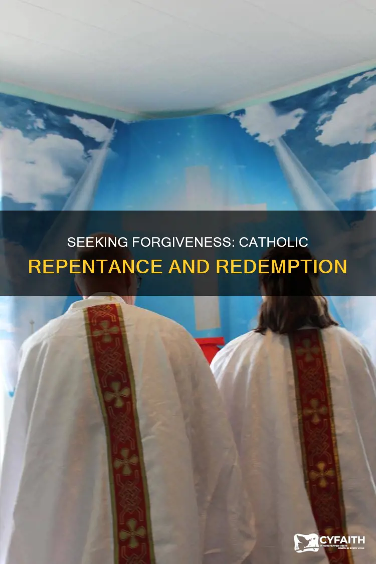 how to repent for sins catholic