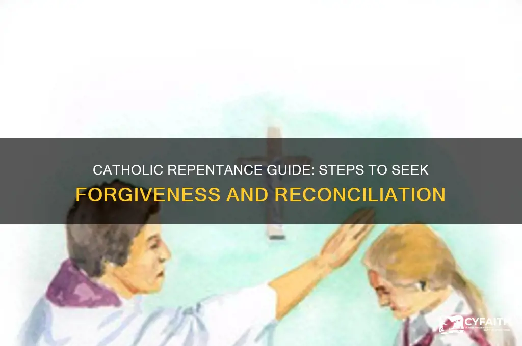 how to repent in catholic