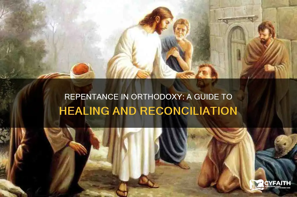 how to repent of sin orthodox