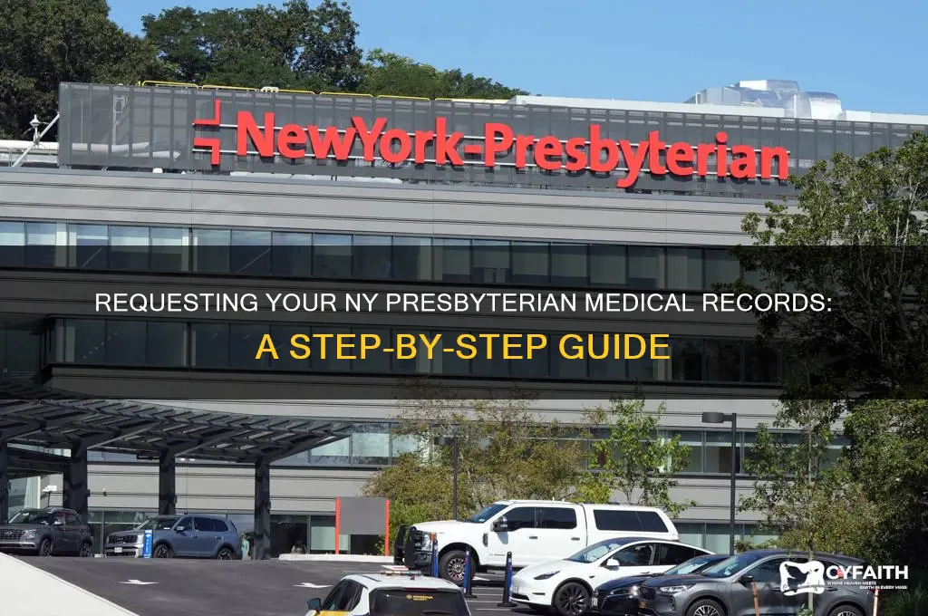 how to request ny presbyterian medical records