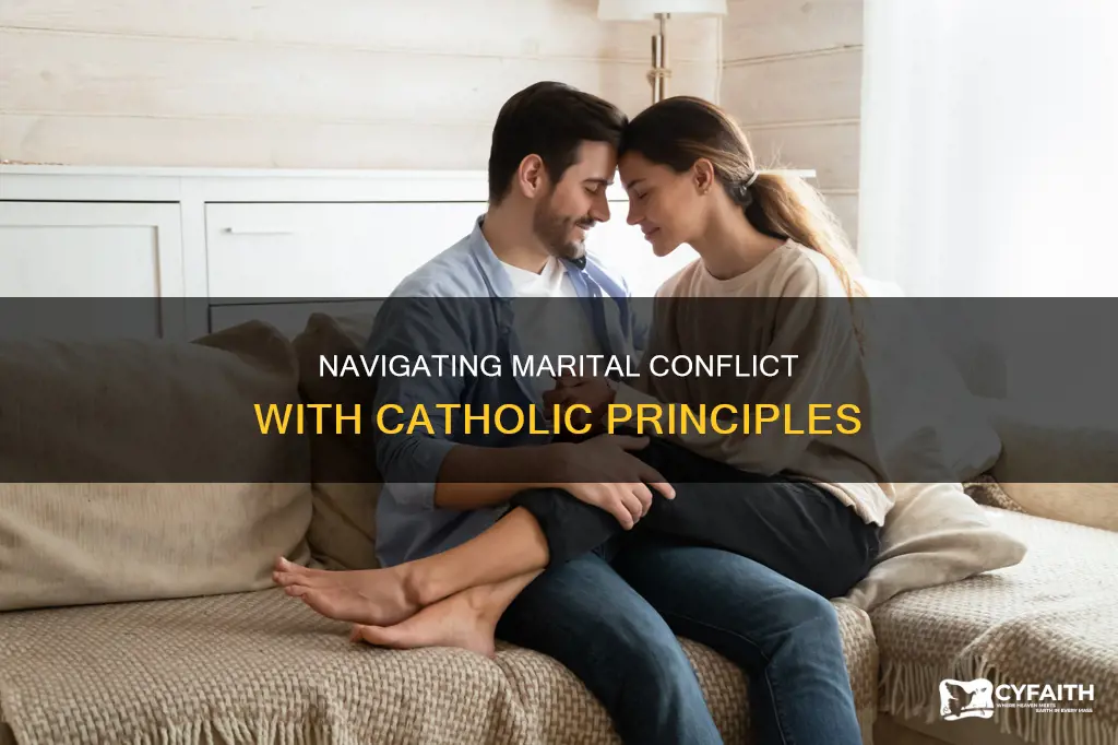 how to resolve conflict in marriage catholic