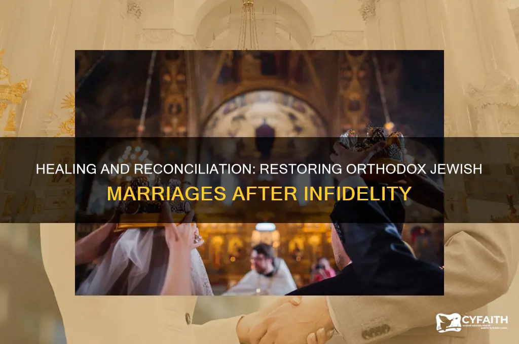 how to restore marriage after adultery in orthodox jewry