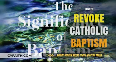 Undoing Catholic Baptism: A Guide to Formal Apostasy and Renunciation