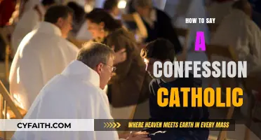 Confessing Sins: A Catholic Guide