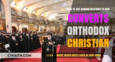 Welcoming New Orthodox Christians: Heartfelt Ways to Offer Congratulations