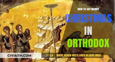 Celebrating Orthodox Christmas: Traditional Greetings and Merry Christmas Phrases
