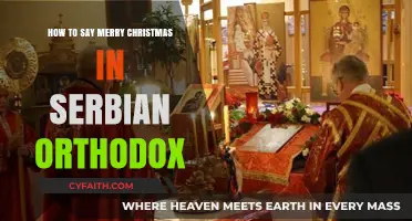 Celebrate Serbian Orthodox Christmas: Learn to Say 'Merry Christmas' Authentically