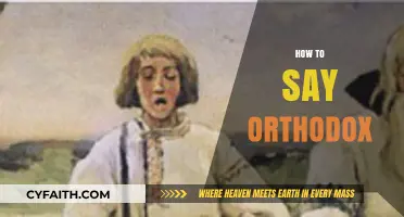 Mastering Pronunciation: How to Say 'Orthodox' Correctly and Confidently