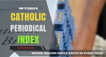 Searching Catholic Periodical Index: Tips and Tricks