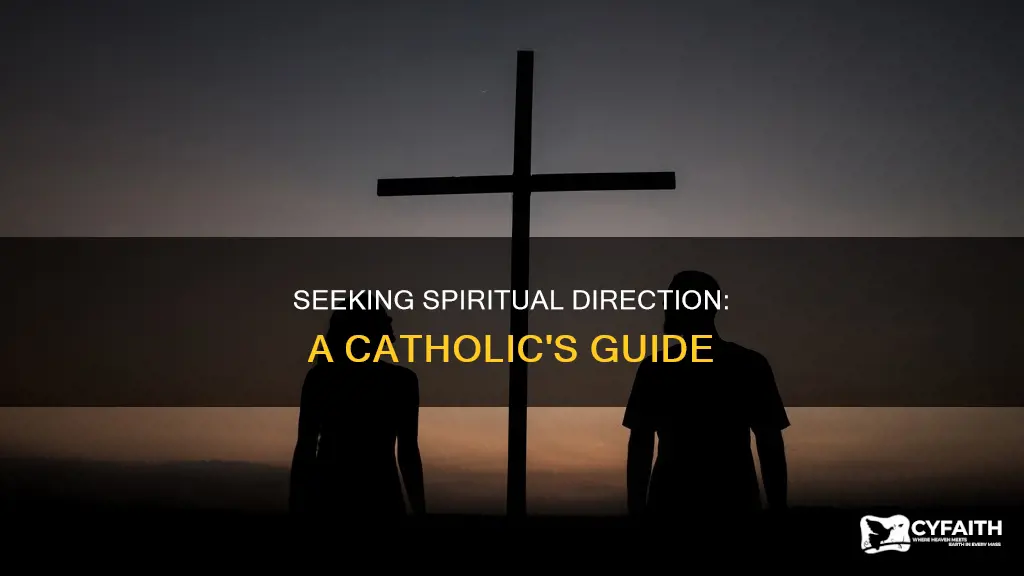 how to seek apiritual direction catholic