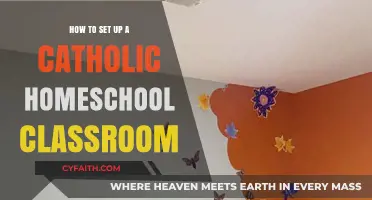 Setting Up Your Catholic Homeschool Classroom