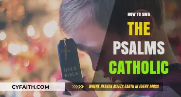 Singing the Psalms: A Guide for Catholics