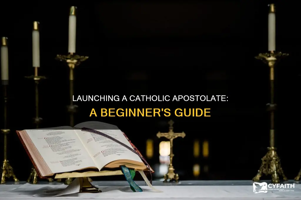 how to start a catholic apostolate