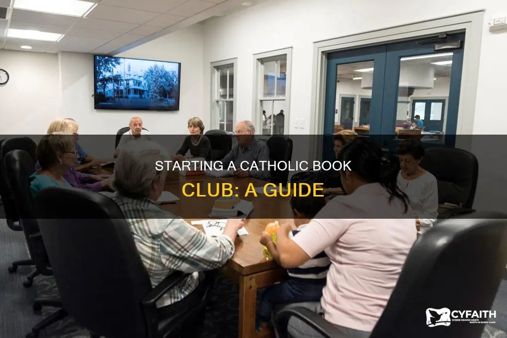 how to start a catholic book club