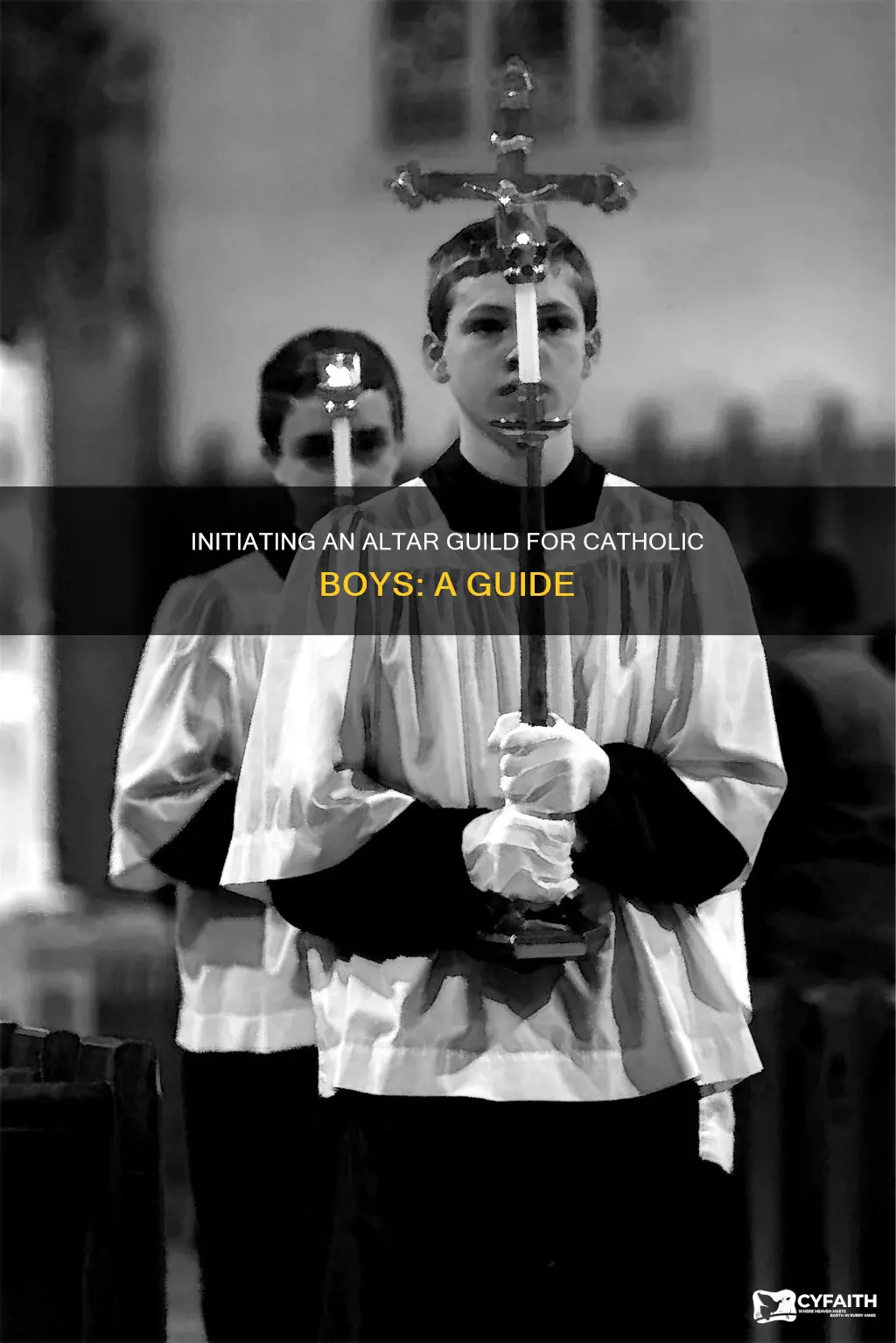 how to start a catholic boys altar guild