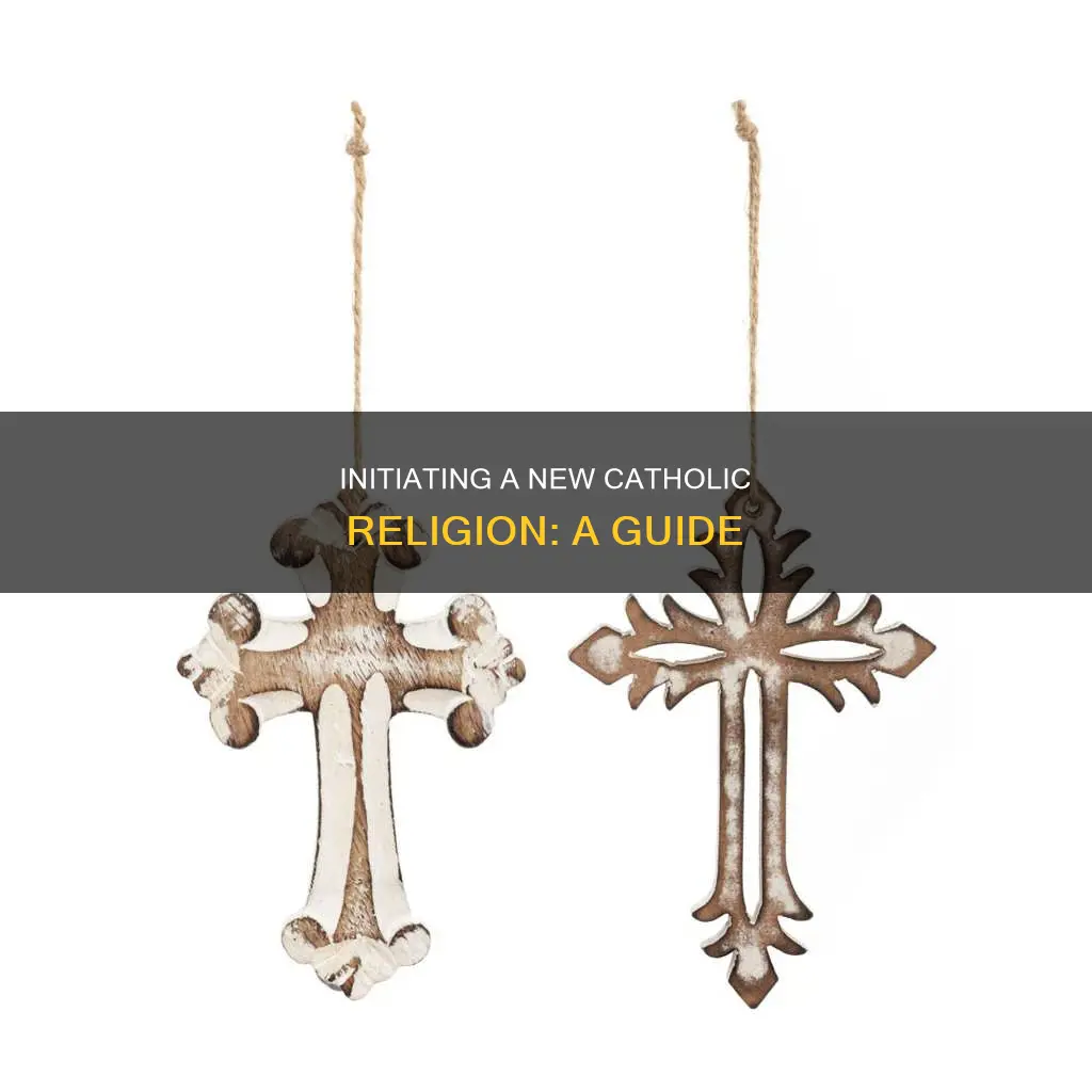 how to start a new catholic religion