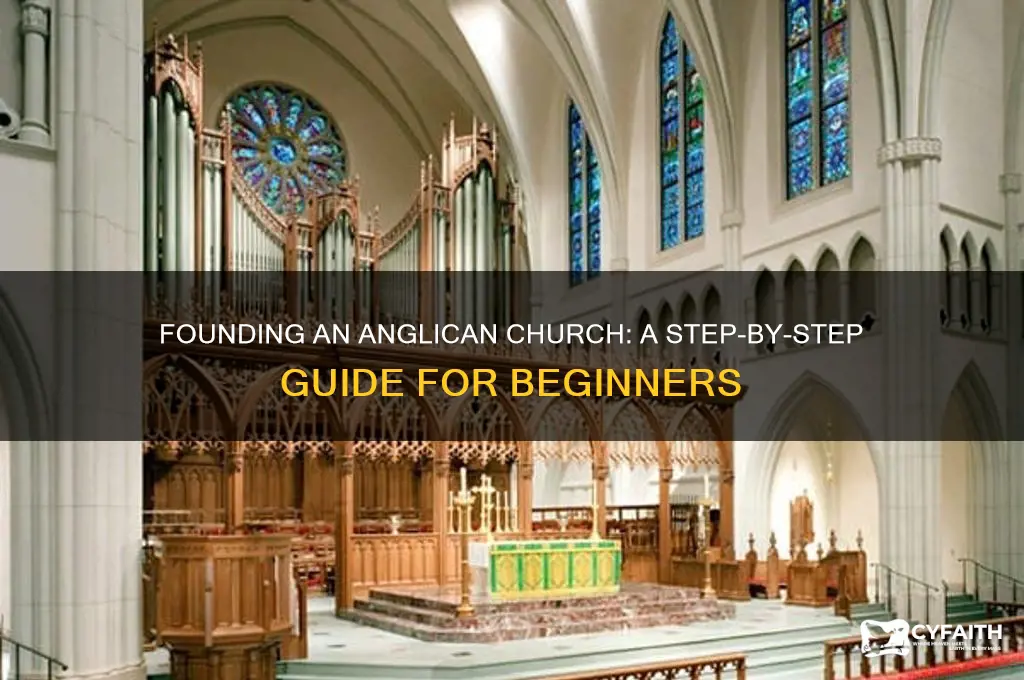 how to start an anglican church