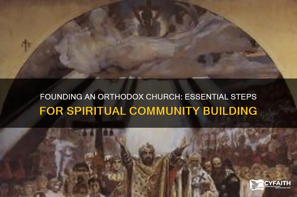 how to start an orthodox church