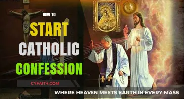 A Beginner's Guide to Starting Catholic Confession: Steps and Tips