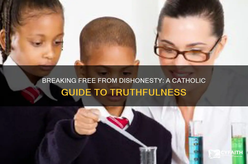 how to stop lying catholic