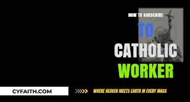 Catholic Worker: How to Subscribe and Get Involved