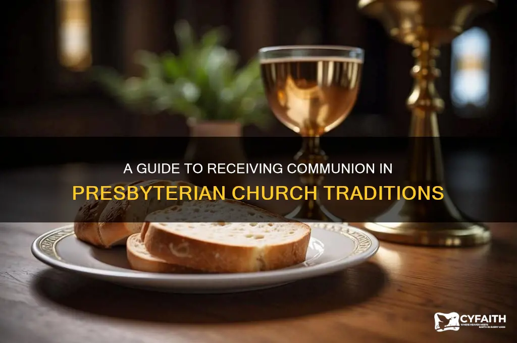 how to take communion presbyterian church