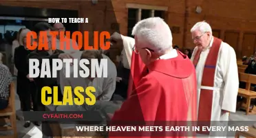 Teaching Catholic Baptism: A Guide for Instructors