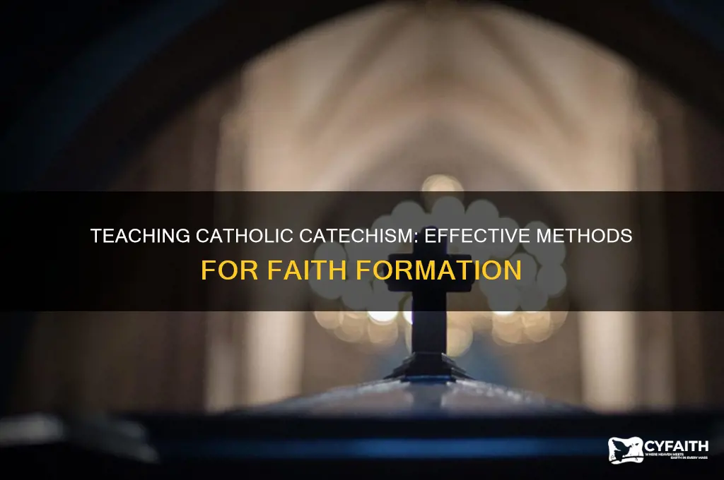 how to teach catholic catechism