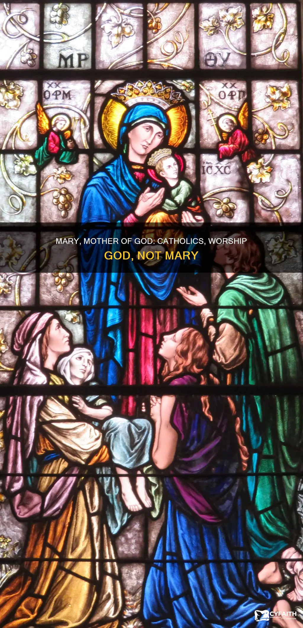 how to tell catholics not to worship mary