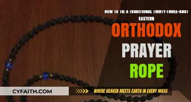 Mastering the Art of Tying a Thirty-Three-Knot Orthodox Prayer Rope