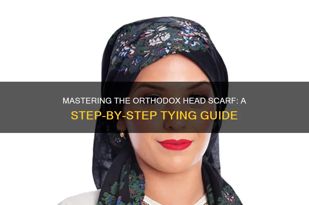 how to tie an orthodox head scarf