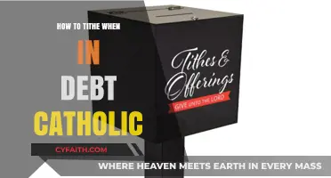 Giving Back While in Debt: A Catholic Guide