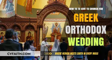 Greek Orthodox Wedding Giving: Church Donation Etiquette and Traditions