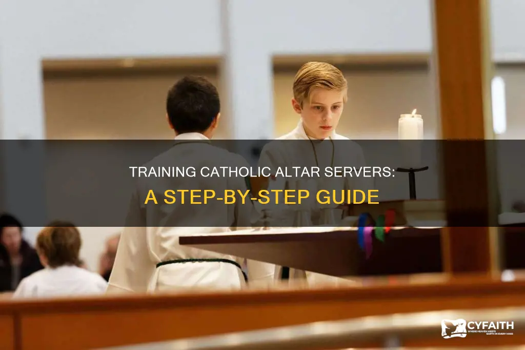 how to train an catholic altar server