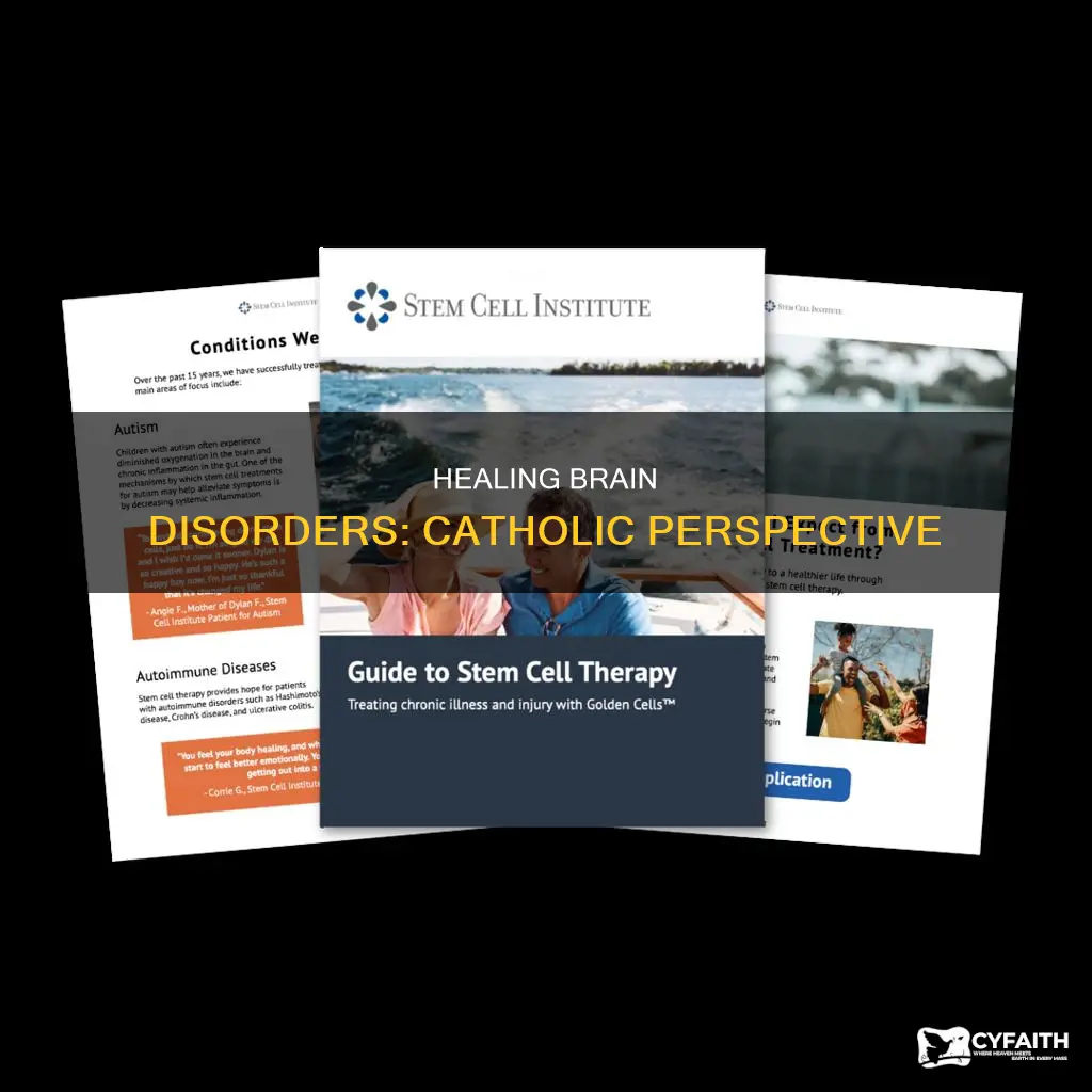 how to treat brain disorders catholic