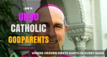 Undoing Catholic Godparent Roles: A Step-by-Step Guide for Families