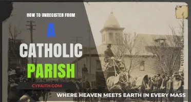Leaving a Catholic Parish: Unregistering Yourself