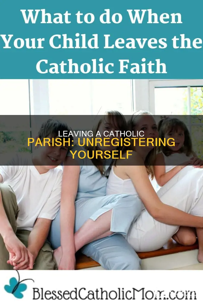how to unregister from a catholic parish