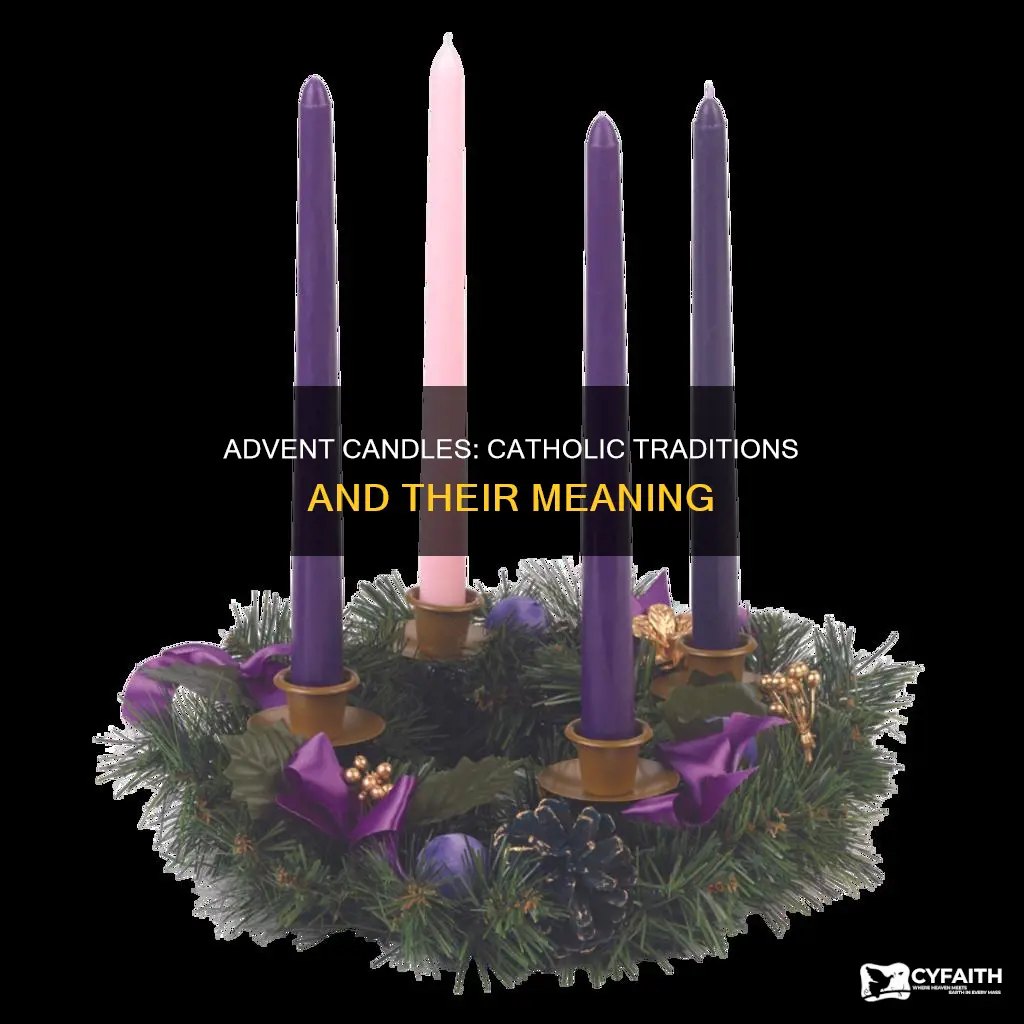 how to use advent candles catholic