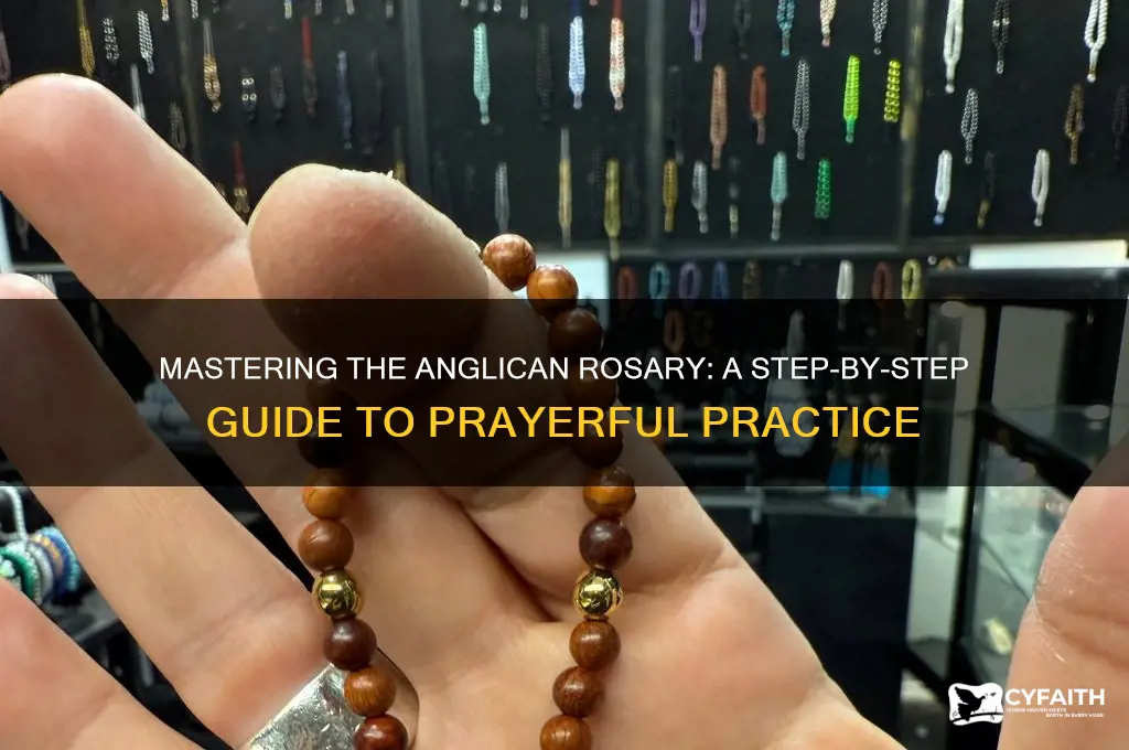 how to use anglican rosary bead