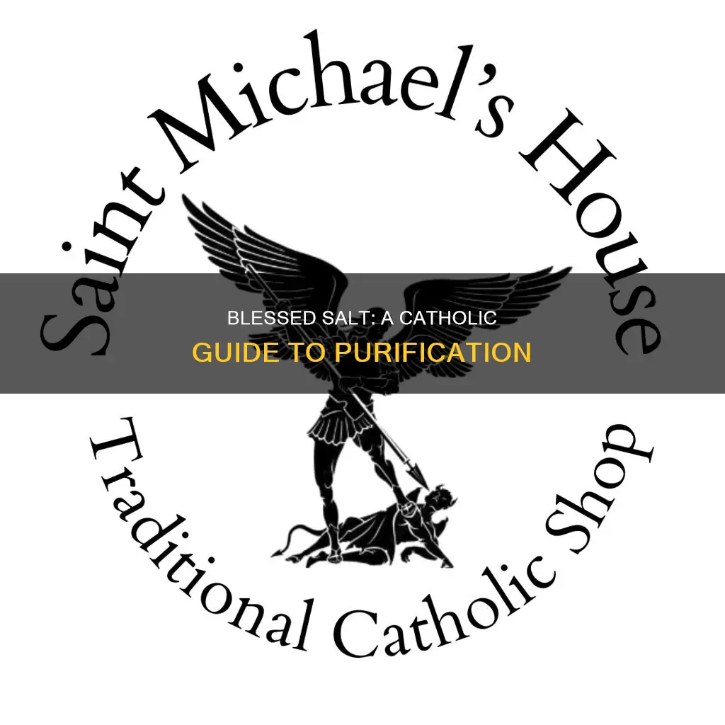 how to use blessed salt catholic