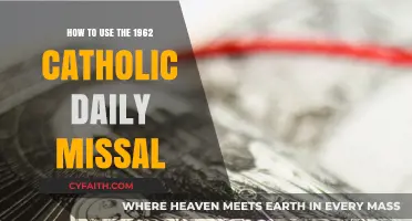 A Guide to Using the 1962 Catholic Daily Missal