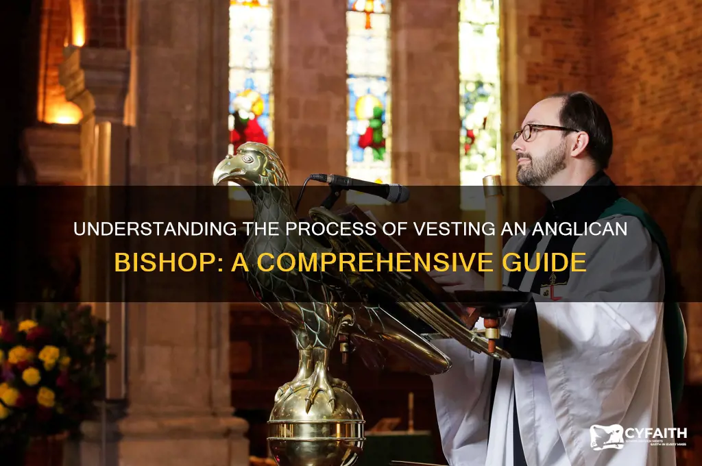 how to vest anglican bishop