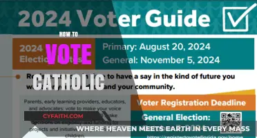 Voting with Faith: A Catholic Guide to Moral and Informed Voting