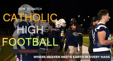 Catholic High Football: A Spectator's Guide