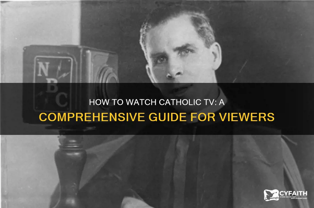how to watch catholic tv