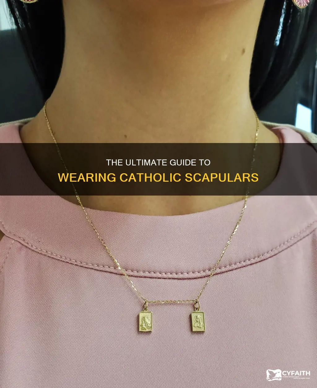 how to wear a catholic scapular