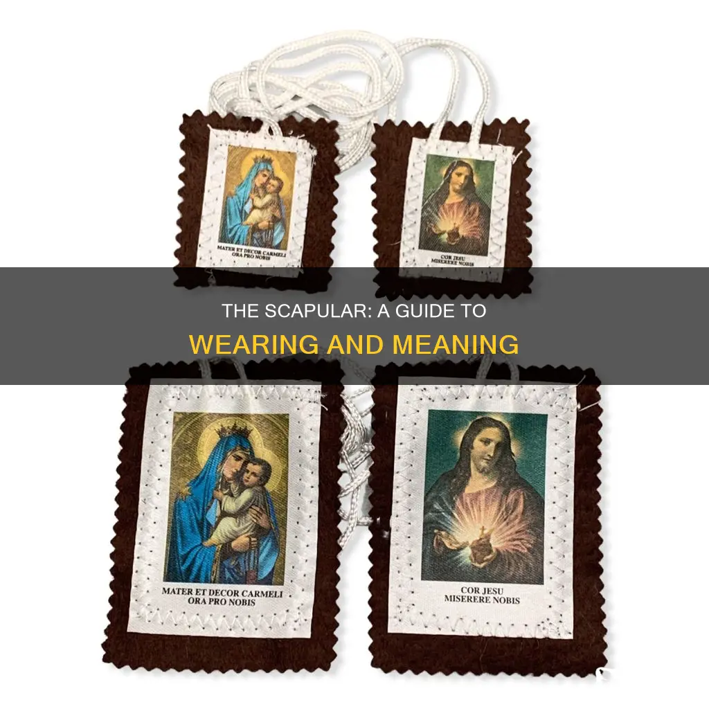 how to wear a scapular catholic